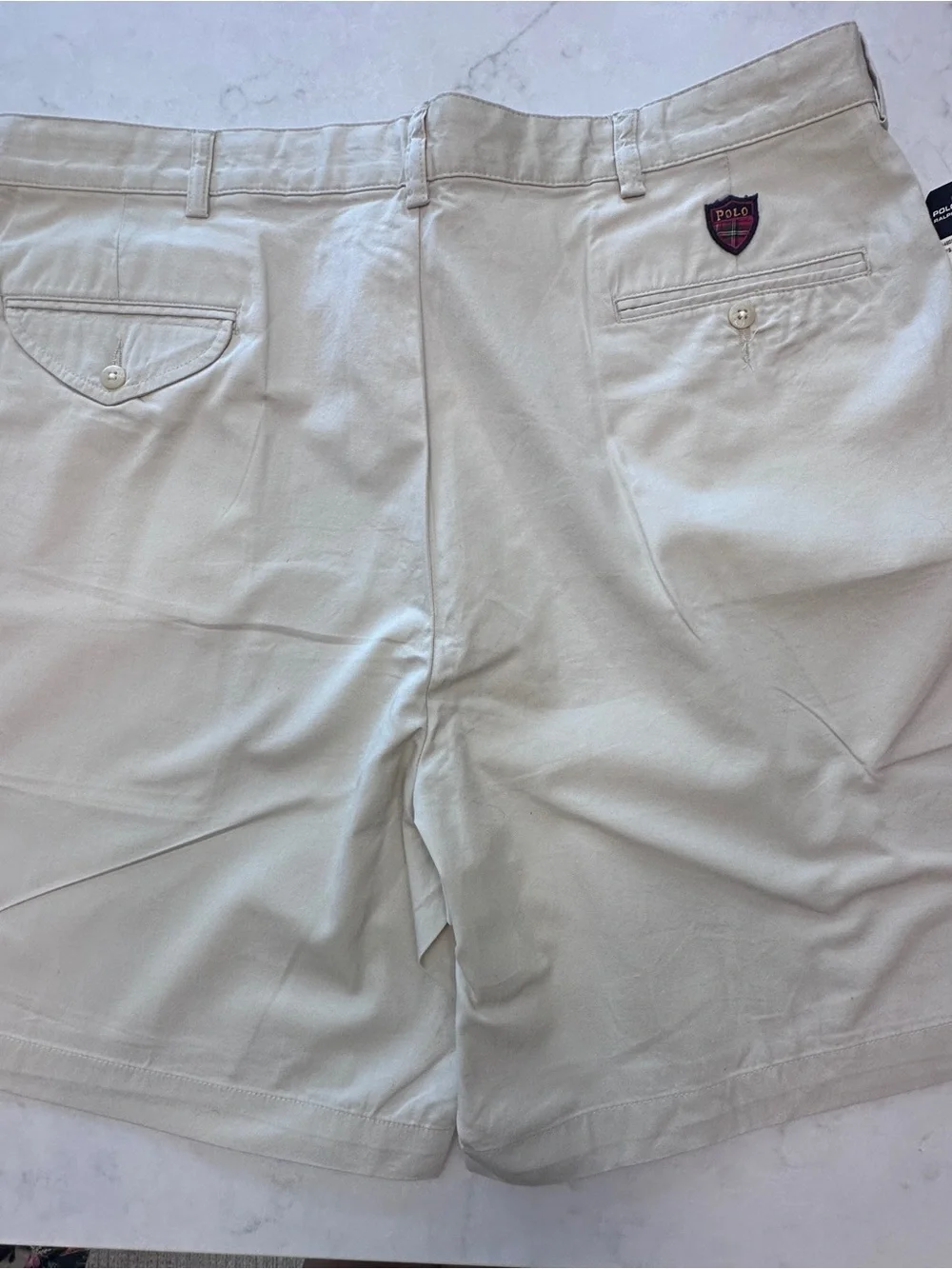 NWT- Ralph Lauren Polo Golf Shorts- Mens Size 40. Khaki.
